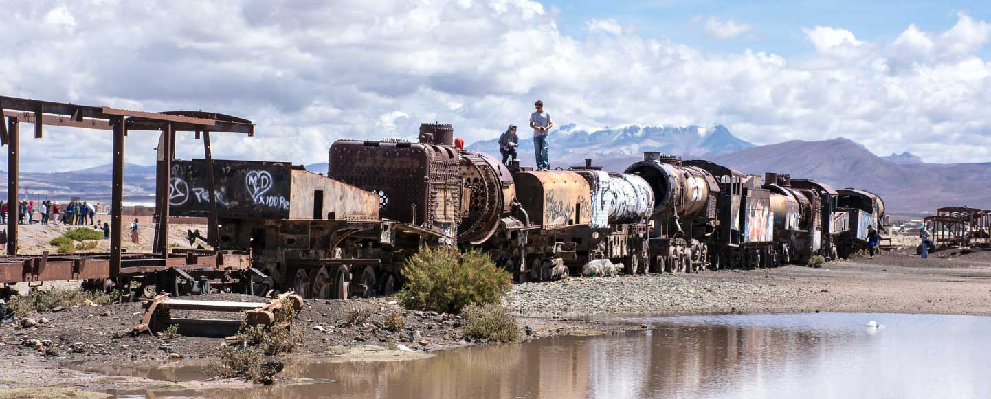 Train Graveyard in Uyuni