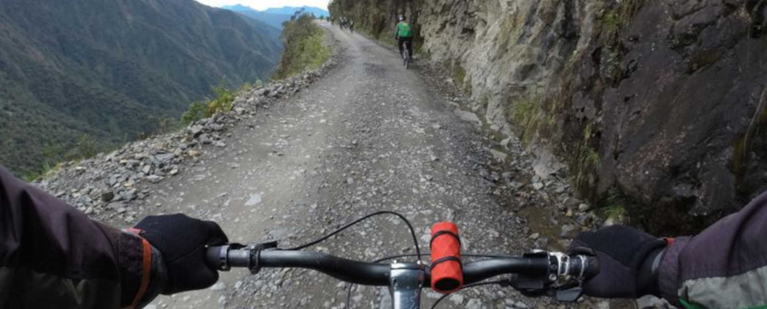 Biking the Death Road in Bolivia